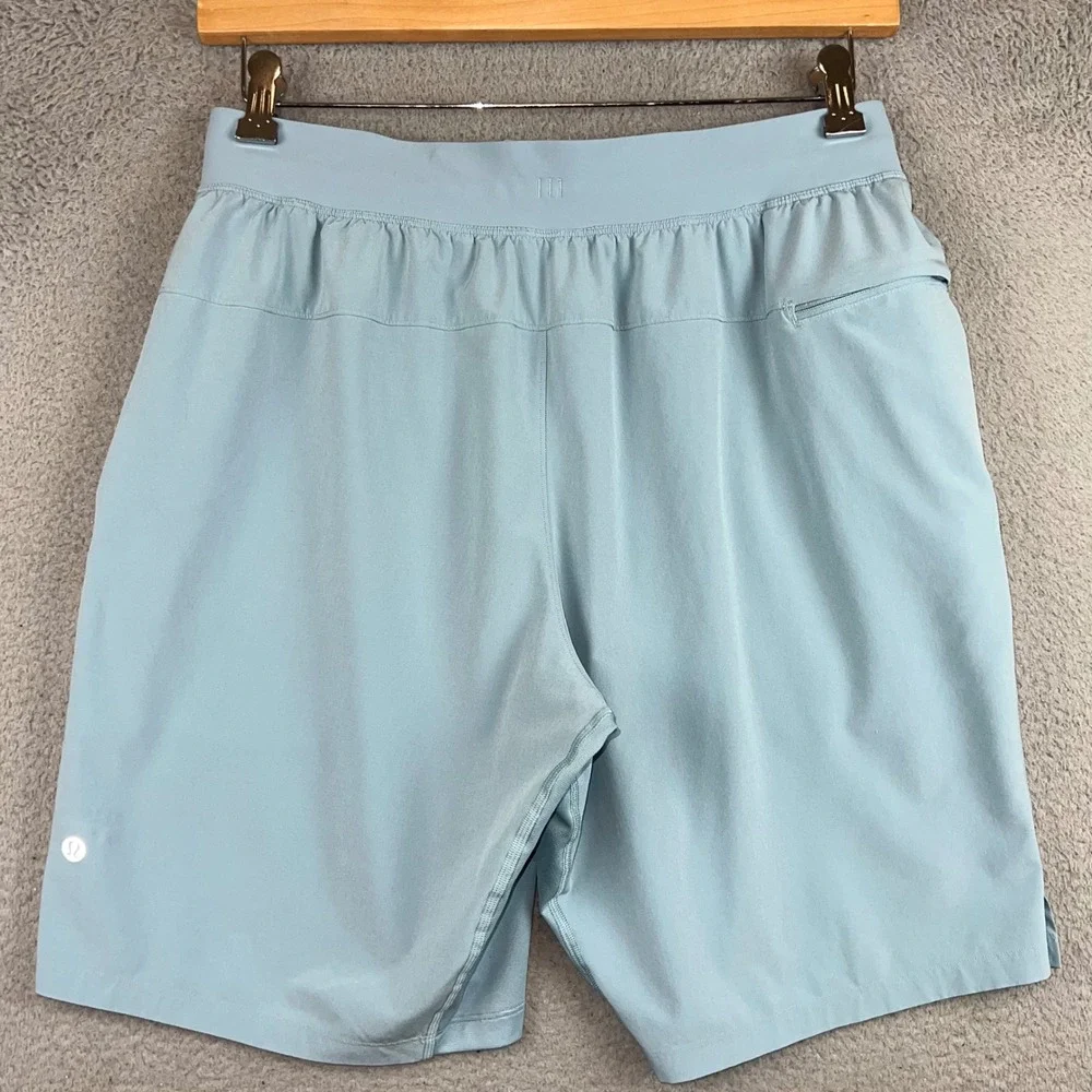 Lululemon Pace Breaker Linerless Shorts Blue Mens Large